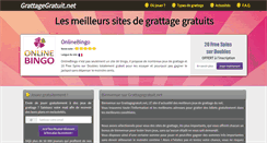 Desktop Screenshot of grattagegratuit.net